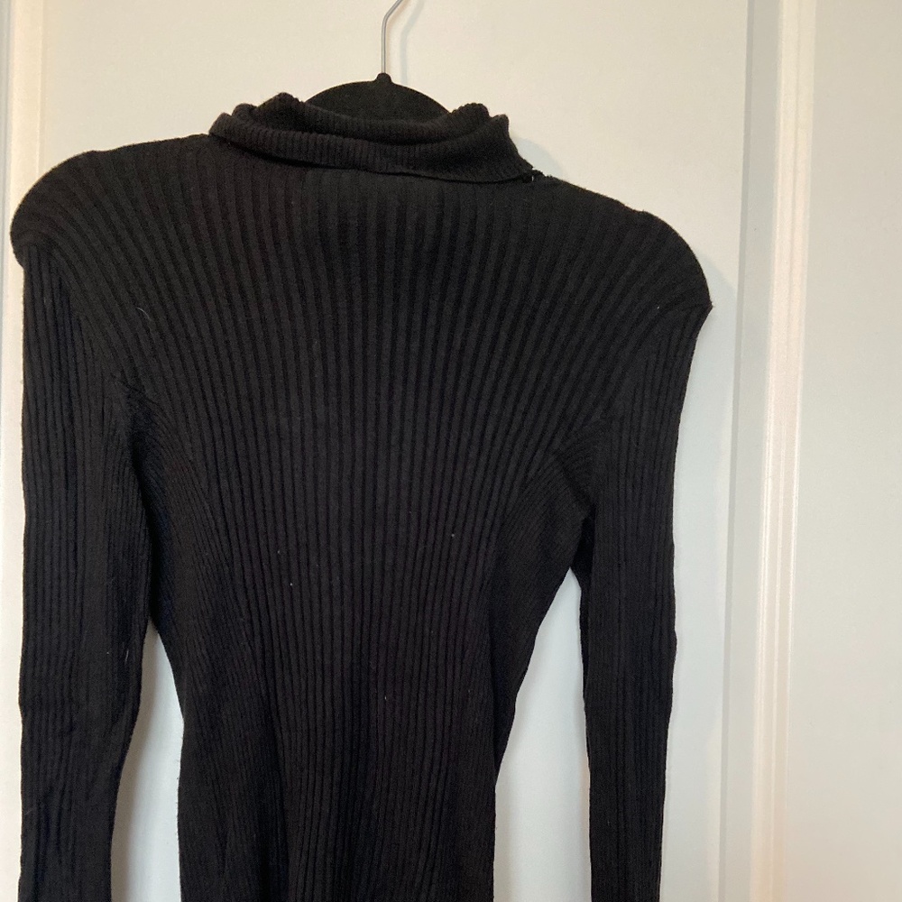 Classic Express Black Turtleneck